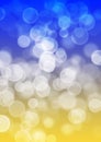 Bokeh multi coloured colored.