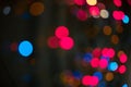 bokeh multicolored blurred abstract background