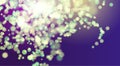 Bokeh nature vector background. Morning background. Spring forest blurry environment. Royalty Free Stock Photo