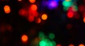 Bokeh photo of New Year\'s lights