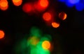 Bokeh photo of New Year\'s lights