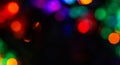 Bokeh photo of New Year\'s lights