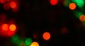 Bokeh photo of New Year\'s lights