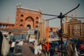 Bokeh Shot of Jama Masjid chandni chowk