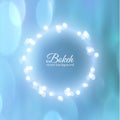 Bokeh vector background. EPS10