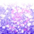 Bokeh Vibrant Mauve Pink Background With Blurry Lights