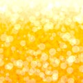 Bokeh Vibrant Yellow Background