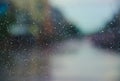 Bokeo boise rain nature colors beautiful Royalty Free Stock Photo
