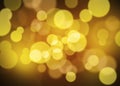 Bokeh refocused lights and stars background Royalty Free Stock Photo