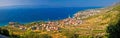 Bol on Brac island panoramic aerial view Royalty Free Stock Photo