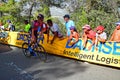 Bol Jeste Cheered On By The Crowd La Vuelta EspaÃÂ±a Cycle Race Royalty Free Stock Photo