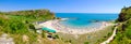 Bolata bay Bulgaria. Panoramic image. Royalty Free Stock Photo