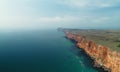 Bolata beach Bulgaria. Exotic bay near Cape Kaliakra and Albena, Varna province Royalty Free Stock Photo