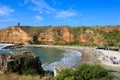 Bolata beach, near cape Kaliakra ,Bulgaria Royalty Free Stock Photo