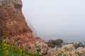 Bolata beach near cape Kaliakra Royalty Free Stock Photo