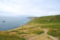 Bolberry down, South Devon coastal footpath ,Uk