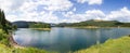 Bolboci lake panorama Royalty Free Stock Photo