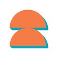 Bold Abstract Brutalist Icon
