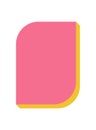 Bold Abstract Brutalist Shape