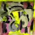 Bold Abstract Fine Art Painting