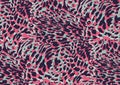 Bold abstracted leopard skin seamless pattern design. Jaguar, leopard, cheetah, panther animal print. Seamless camouflage Royalty Free Stock Photo