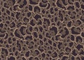 Bold abstracted leopard skin seamless pattern design. Jaguar, leopard, cheetah, panther animal print. Seamless camouflage