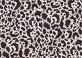 Bold abstracted leopard skin seamless pattern design. Jaguar, leopard, cheetah, panther animal print. Seamless camouflage