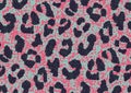 Bold abstracted leopard skin seamless pattern design. Jaguar, leopard, cheetah, panther animal print. Seamless camouflage