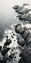 Bold And Beautiful: Aerial Black And White Coastal Photography