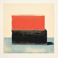 Bold Block Prints In The Style Of Euan Uglow And James Turrell