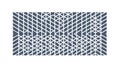 Bold Blue Woven Mesh Repeating Pattern, vector design Generative AI Royalty Free Stock Photo