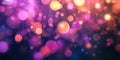 Bold Bokeh Design Featuring Striking Contrasts Royalty Free Stock Photo