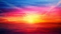 Bold bright and full of life this gradient sunset background is bursting with vibrant hues Royalty Free Stock Photo