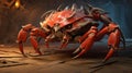 Bold Character Design: Red Crab In Unreal Engine 5