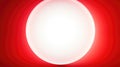 bold circle red background