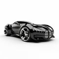 Bold And Graceful: A Futuristic Black Car With Gothic Chic