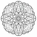 Bold And Graceful Mandala Coloring Pages For Adults