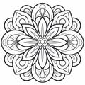 Bold And Graceful Mandala Coloring Pages For Easy Relaxation