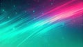 Bold Magenta to Bright Turquoise Gradient with Glowing Finish - Abstract Background