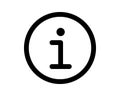 Bold, minimalist information icon. Perfect for websites, apps, and UI design needing a clear, concise symbol for help, support,