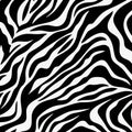 Bold And Minimalist Zebra Pattern For A Striking Look