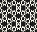 Bold minimalistic seamless pattern. Repeating geometric shapes.