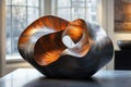 Bold Modern Sculptures: Dynamic Forms Merging Abstract Concepts with S