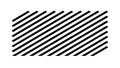 Black Diagonal Stripe Pattern Art, vector design Generative AI Royalty Free Stock Photo