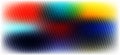 Bold Rainbow Multi-Tone Glow Gradient Texture Background Design Royalty Free Stock Photo