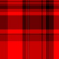 Bold red and black plaid pattern. Perfect for backgrounds, textiles, or graphic design projects. This striking geometric design Royalty Free Stock Photo