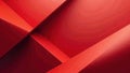 Bold red geometric forms, energetic movement and visual tension , bold colors, modern abstract, texture Royalty Free Stock Photo