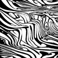 abstract BACKGROUND, Bold rough brushstrokes, wavy lines, dashes. Hand drawn black ink illustration, abstract background.