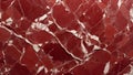 Bold Simplicity: Rosso Levanto Marble\'s Red with Graceful Veining. AI Generate