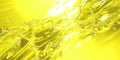 A bold sunshine yellow abstract background with pulsating waves of light, creating a vibrant,